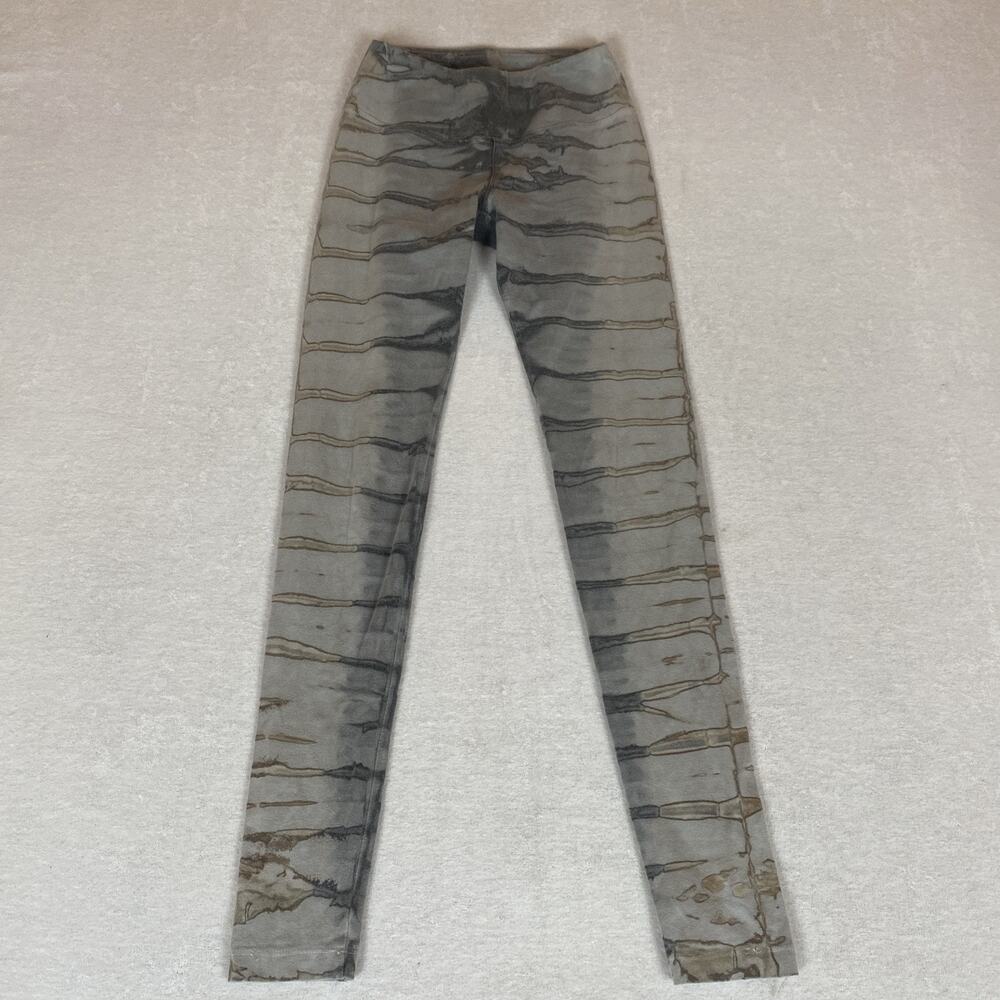 Hard Tail Tie Dye Leggings Made in USA High Rise Yoga Pants Boho Stretch XS